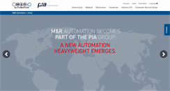 Desktop Screenshot of mr-automation.com